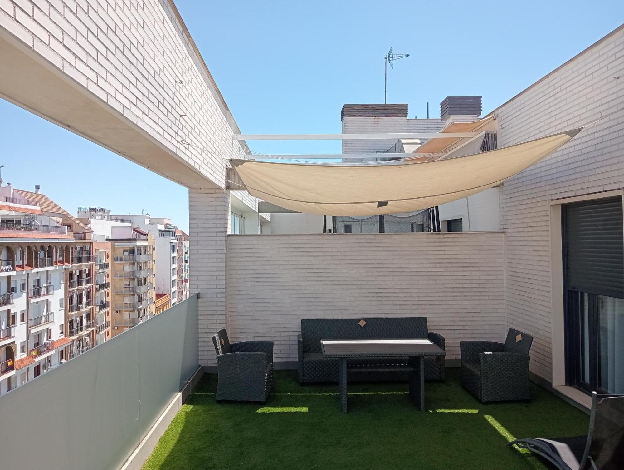 Atico Centro ,Parking Edificio Incluido Lägenhet Huelva Exteriör bild